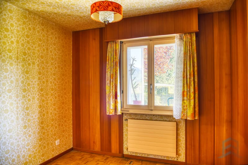 Maison Veyras - Chambre à coucher / Haus Veyras - Schlafzimmer / House Veyras -Bedroom
