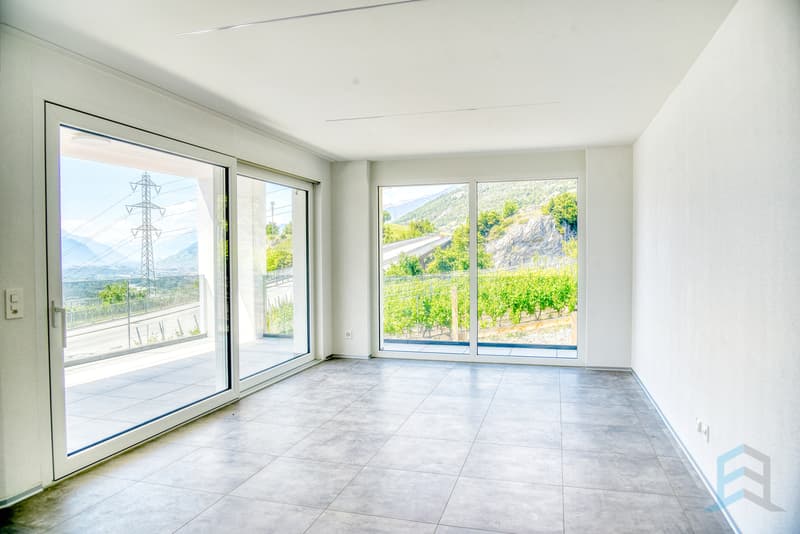 Appartement Leuk - Séjour / Wohnung Leuk - Aufenthalt / Apartment Leuk - Living room