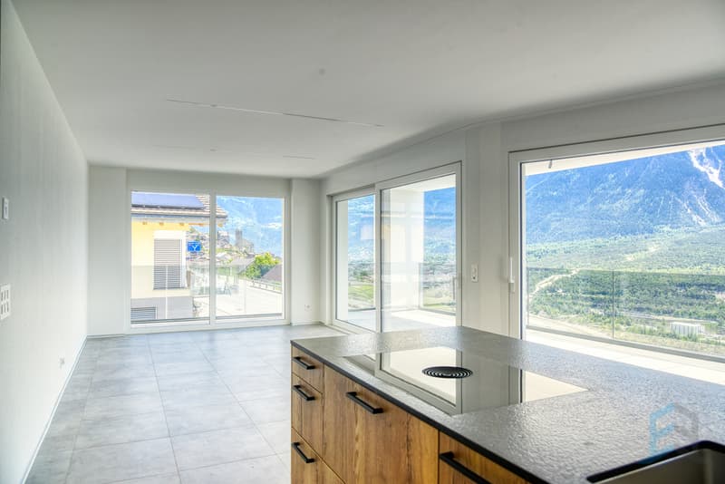 Appartement Leuk - Cuisine / Wohnung Leuk - Küche / Appartement Leuk - Kitchen