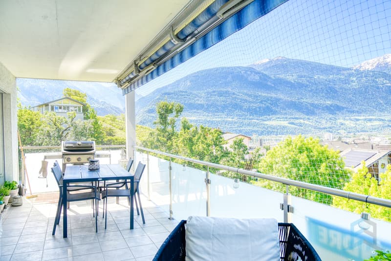 Appartement Sierre - Balcon / Wohnung Sierre - Balkon / Appartement Sierre - Balcony