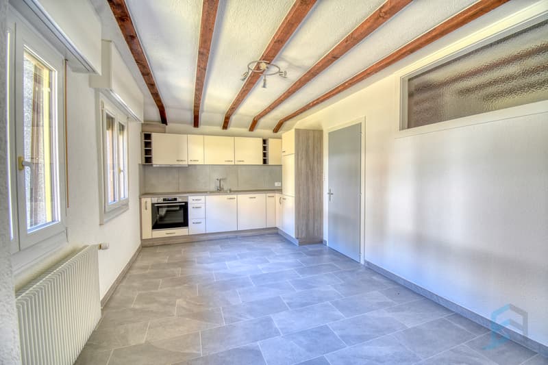 Appartement Vissoie - Cuisine/Salle à manger / Wohnung Vissoie - Küche/Esszimmer / Appartement Vissoie - Kitchen/Dining room