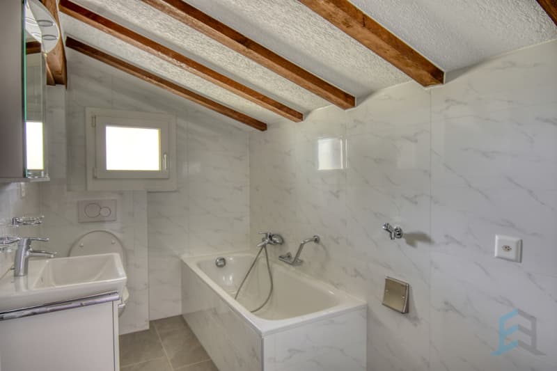 Appartement Vissoie - Salle de bain / Wohnung Vissoie - Badezimmer / Appartement Vissoie - Bathroom