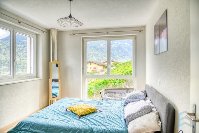 Villa Sierre - Chambre 3 / Villa Sierre - Schlafzimmer 3 / Villa Sierre - Bedroom 3