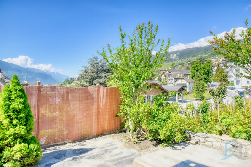 Appartement Veyras - Terrasse / Wohnung Veyras - Terrasse / Apartment Veyras - Terrace