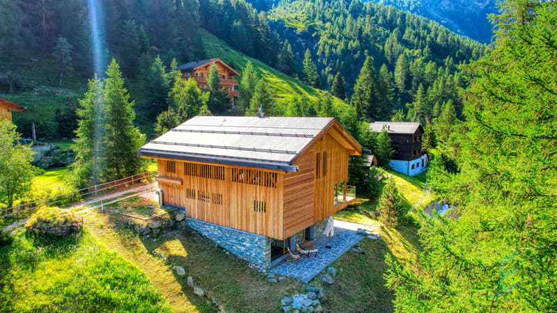 Chalet Zinal - Vue extérieure / Chalet Zinal - Außenansicht / Zinal Chalet - Exterior View
