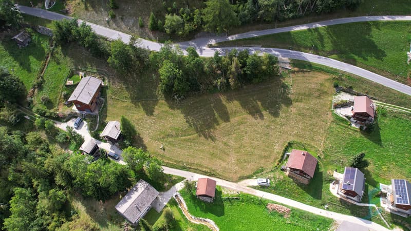 Terrain St-Jean - Vue drone / Gelände St-Jean - Drohnenaufnahme / St-Jean Site - Drone View