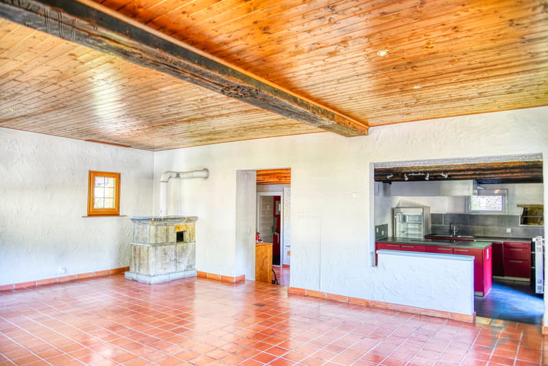 Maison villageoise - Séjour / Dorfhaus - Wohnzimmer / Village House - Living Room