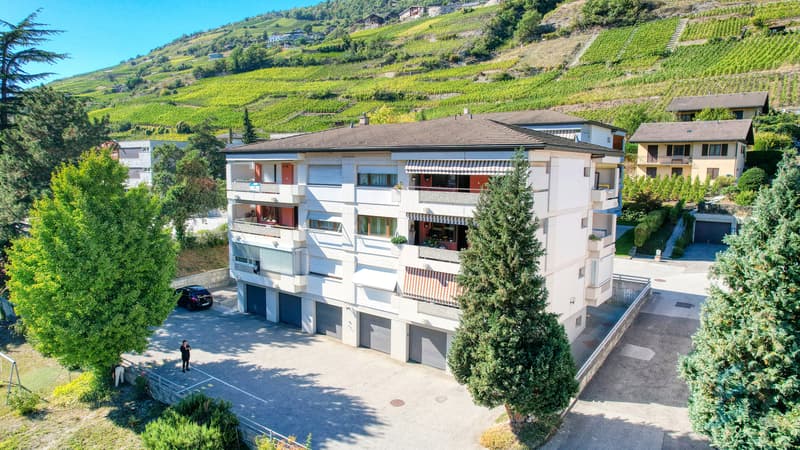 Appartement Noës - Vue drone / Wohnung in Noës - Drohnenaufnahme / Noës Apartment - Drone View