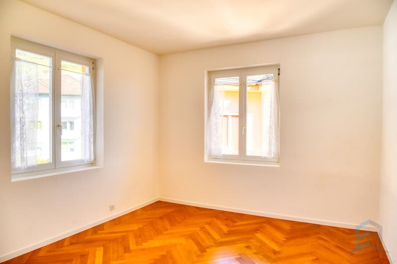 Appartement Sierre - Chambre / Ferienwohnung Sierre - Schlafzimmer / Apartment in Sierre - Bedroom