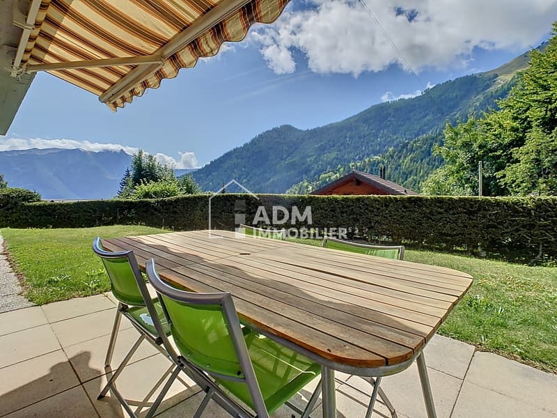 Ovronnaz, appartamento 3.5 locali al piano terra di un chalet con giardino (8)