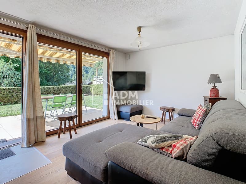 Ovronnaz, appartamento 3.5 locali al piano terra di un chalet con giardino (4)