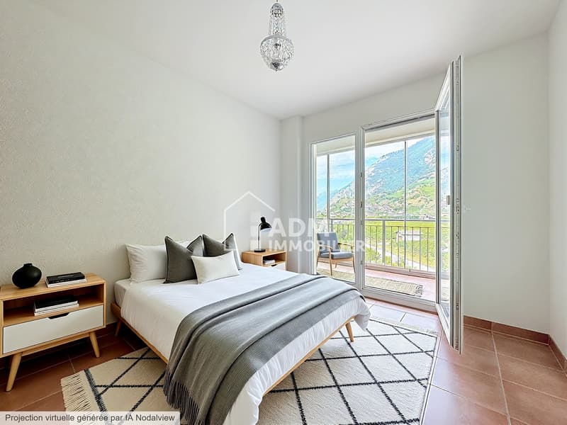 Chambre rez - photo retravaillée