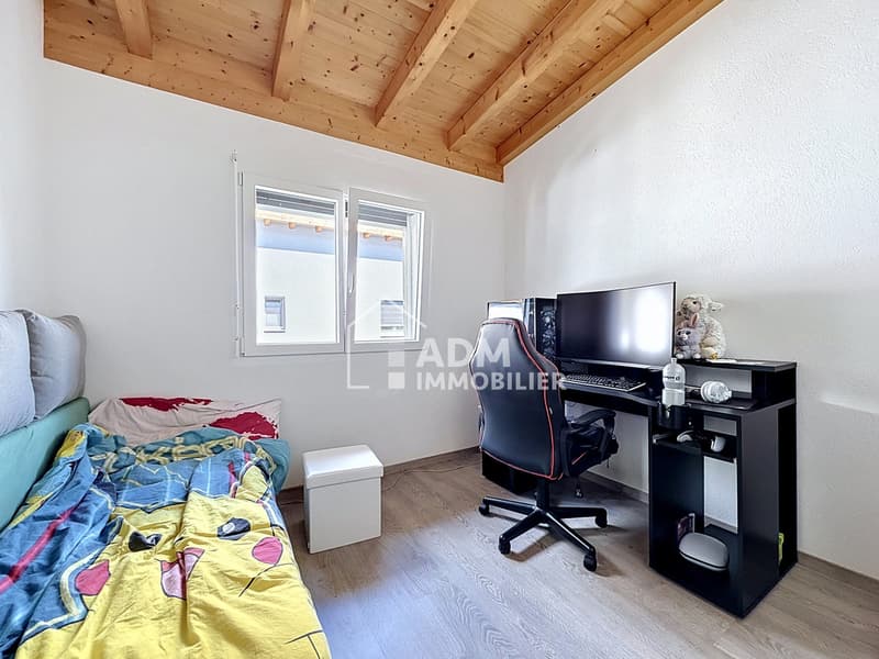 Saillon, semi-detached house with 4.5 rooms and 50 m2 private outdoor space (10)