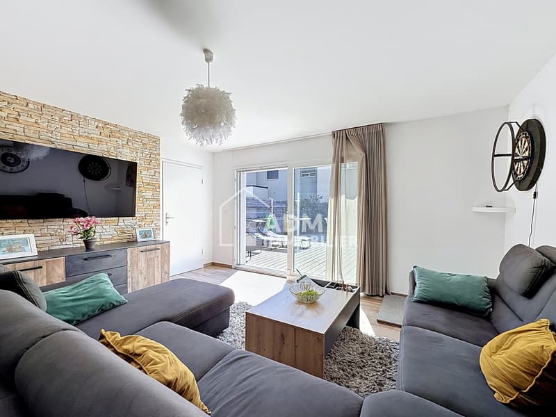 Saillon, semi-detached house with 4.5 rooms and 50 m2 private outdoor space (1)