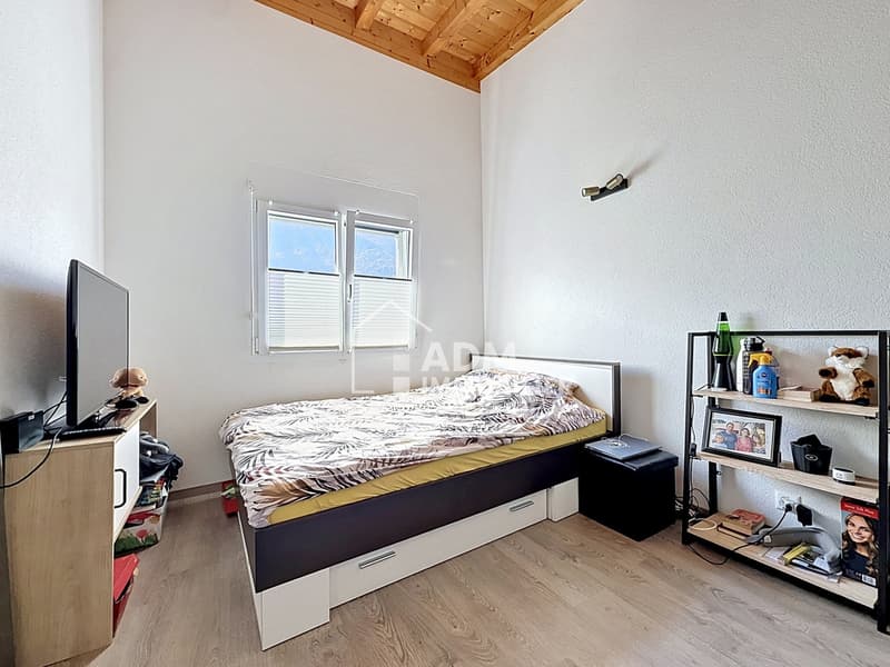 Saillon, semi-detached house with 4.5 rooms and 50 m2 private outdoor space (9)