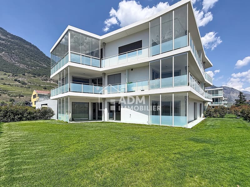 Saillon, 4.5-room apartment on the ground floor with private garden of 243 m2 (13)