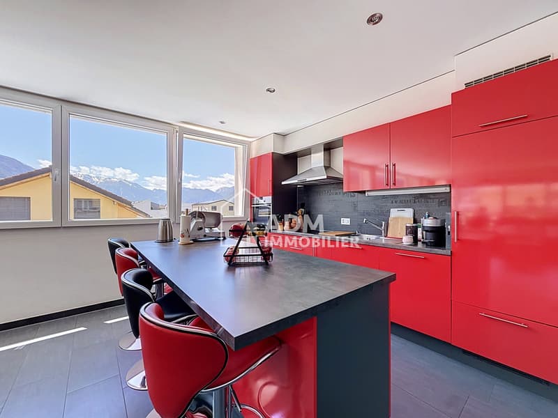 Saillon, 4.5-room apartment near the thermal baths (1)