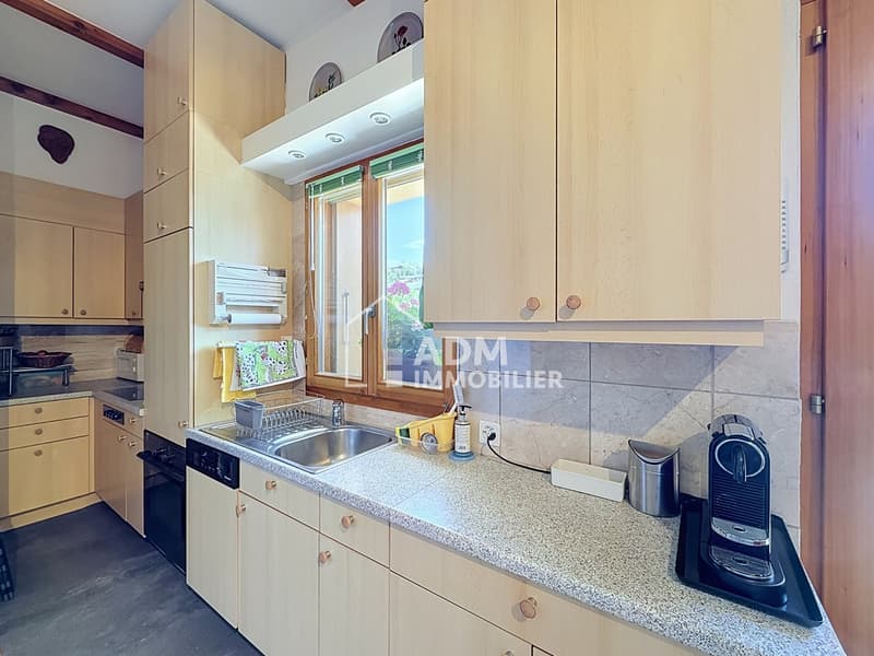 Ovronnaz, charmant studio avec terrasse privative de 41 m2 (5)