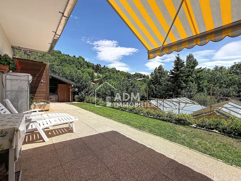 Ovronnaz, charmant studio avec terrasse privative de 41 m2 (10)