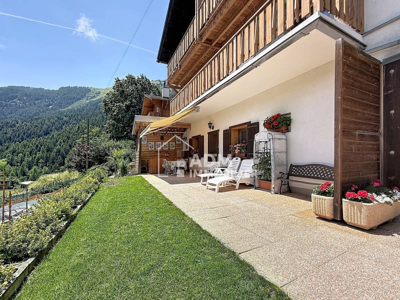 Ovronnaz, charmant studio avec terrasse privative de 41 m2 (7)