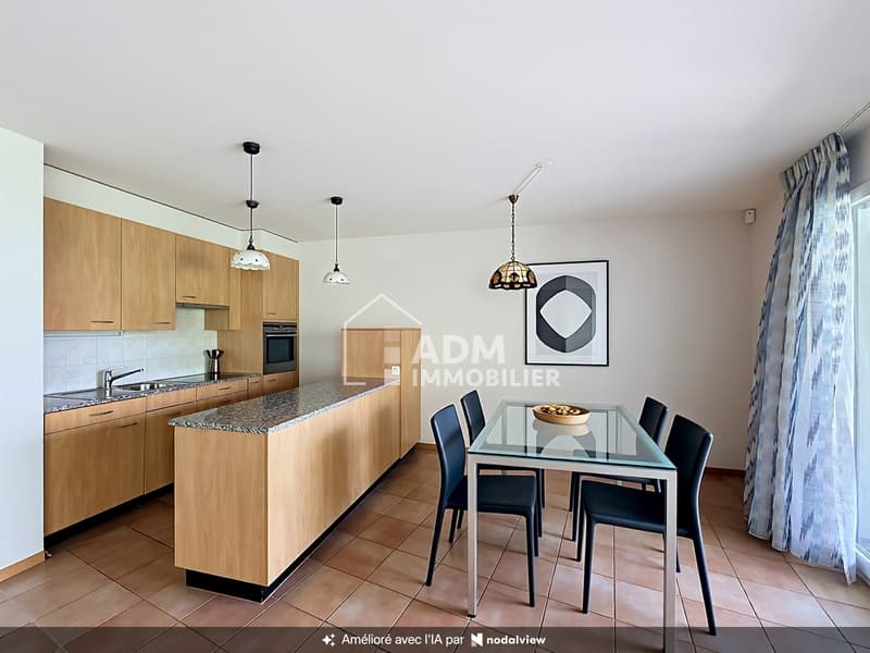 Sion, appartement 4.5 pièces, vue imprenable sur la vallée du Rhône (5)
