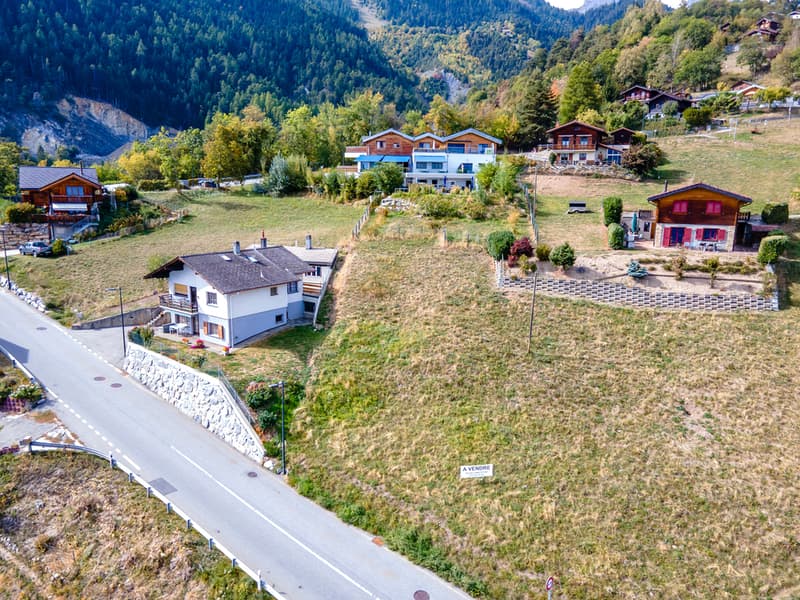 Dugny (Leytron), terrains à bâtir 569 m2 avec cadre exceptionnel (1)