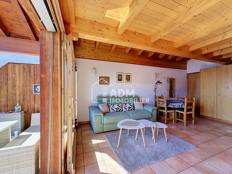 Appartement de 2 pièces avec mezzanine aux pieds des pistes (4)