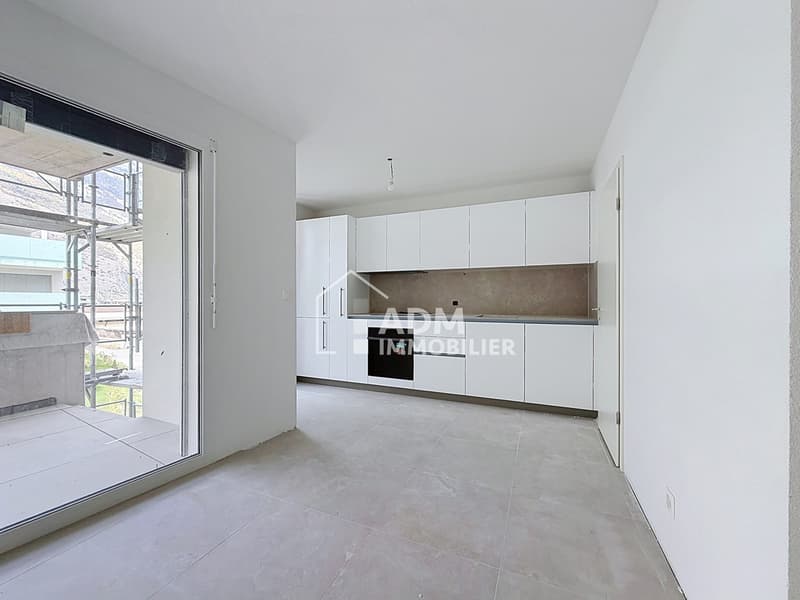 Appartement de 2.5pces neuf à quelques pas du centre de Saxon (3)
