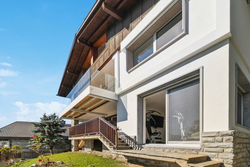 Chalet avec belle vue centre Bluche (10)