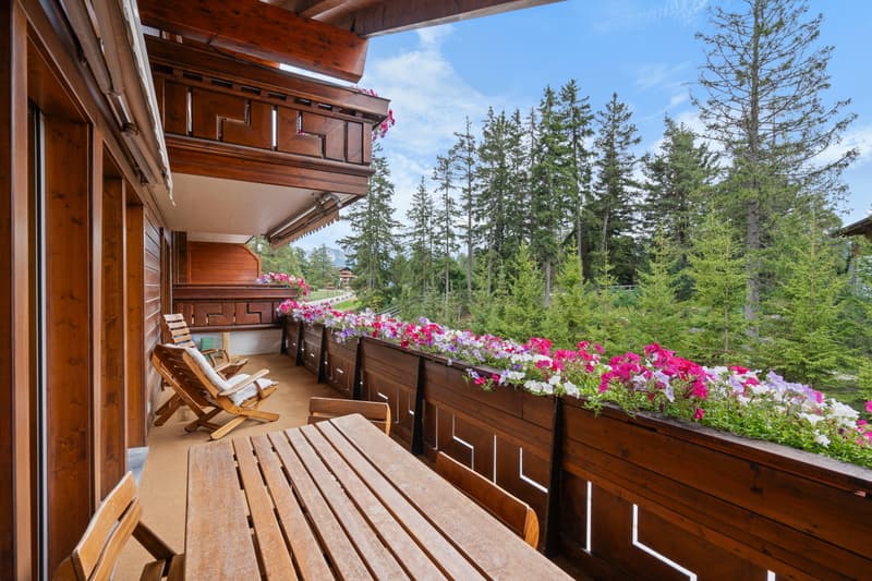 Spacieux appartement 4 chambres centre Crans et golf (10)