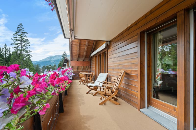 Spacieux appartement 4 chambres centre Crans et golf (2)