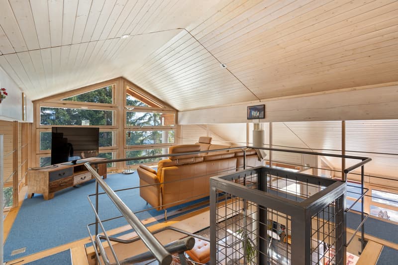 Contemporary chalet, just a few steps from the center, in a secondary residence. (5)