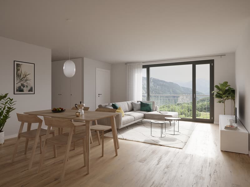 Appartement neuf de 4,5 pièces en rez-de-jardin (1)