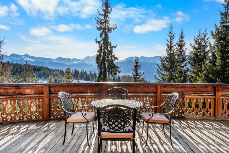Chalet d'exception - Ski In / Ski Out privatif - Plans-Mayens (5)