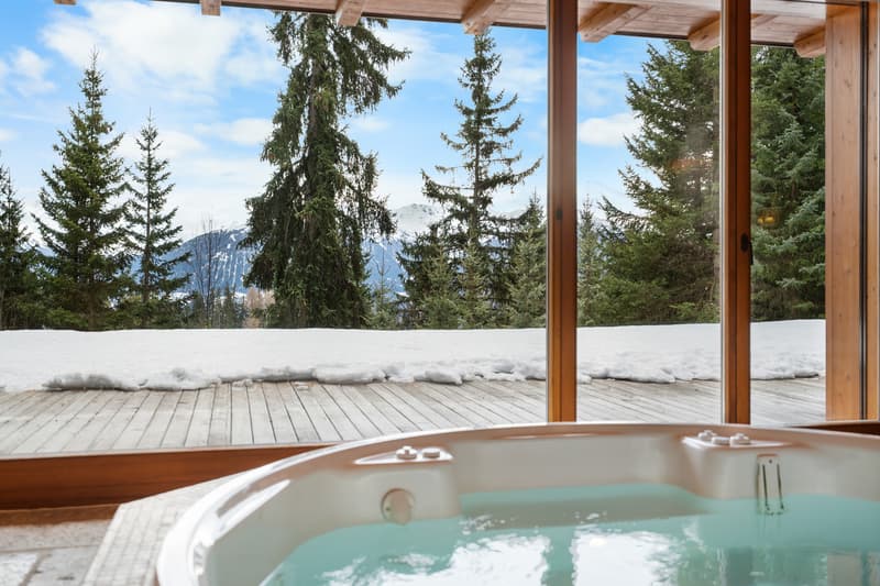 Chalet d'exception - Ski In / Ski Out privatif - Plans-Mayens (10)