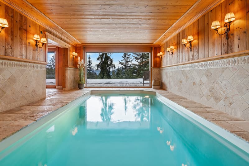 Chalet d'exception - Ski In / Ski Out privatif - Plans-Mayens (9)