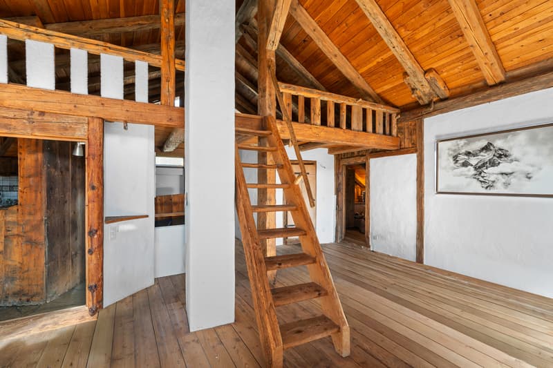 Magnifique grange rénovée au coeur du village d'Icogne (2)