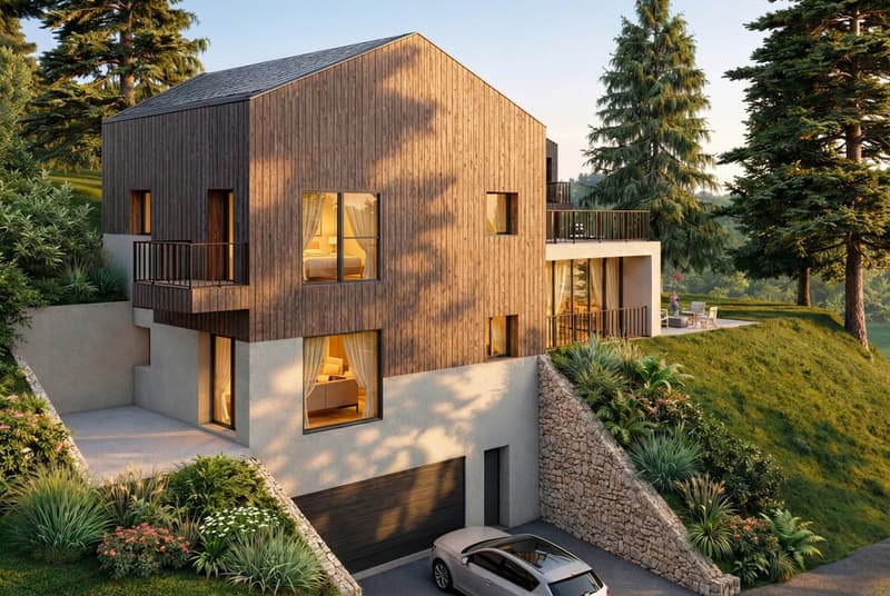Superbe villa avec vue imprenable en Minergie (3)