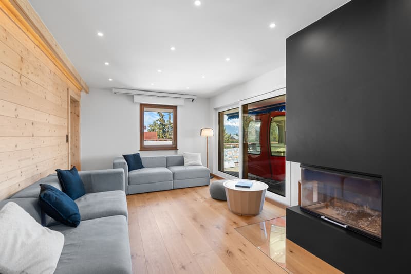 Attique entièrement rénové avec terrasse panoramique et vue imprenable (3)