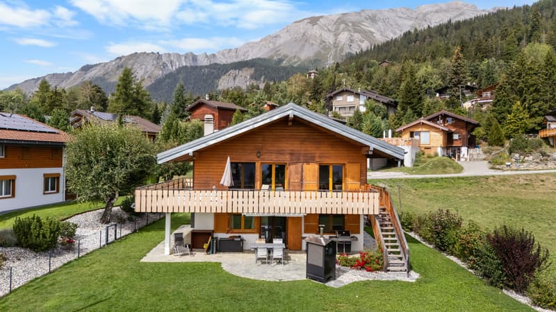 Maison individuelle rénovée en résidence secondaire aux Mayens d'Arbaz (1)