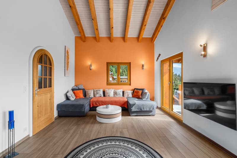 Maison individuelle rénovée en résidence secondaire aux Mayens d'Arbaz (4)
