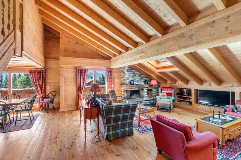 Attique duplex de standing avec accès ski-in/ski-out à Plans-Mayens (2)