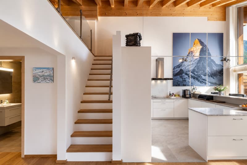5.5 Zimmer Dachwohnung an grandioser Lage in Grächen (13)