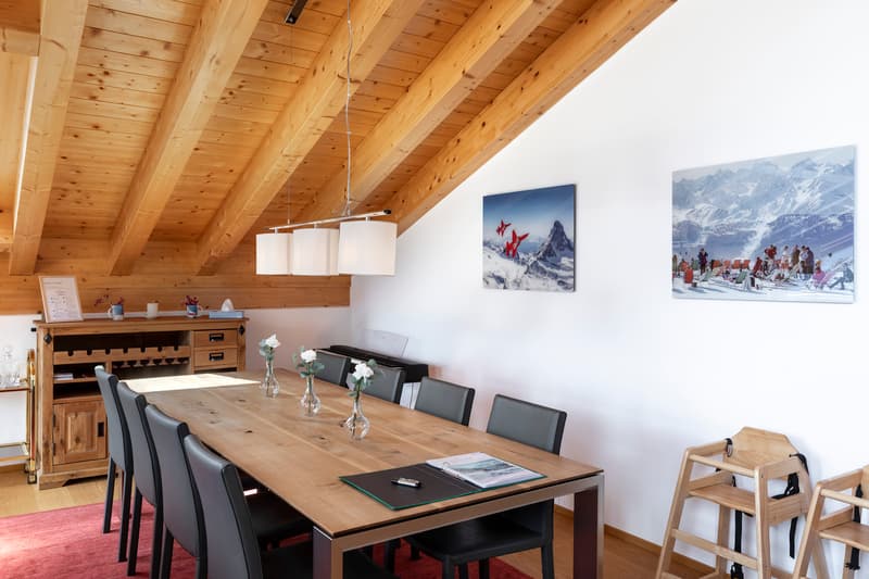 5.5 Zimmer Dachwohnung an grandioser Lage in Grächen (5)