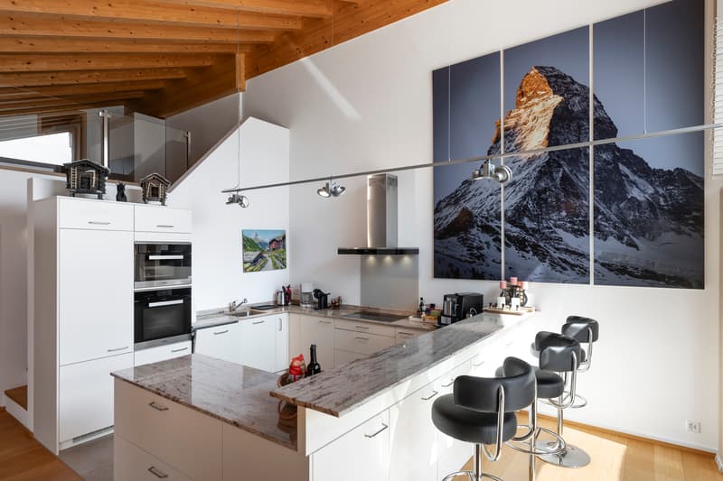 5.5 Zimmer Dachwohnung an grandioser Lage in Grächen (3)