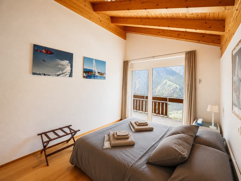 5.5 Zimmer Dachwohnung an grandioser Lage in Grächen (10)