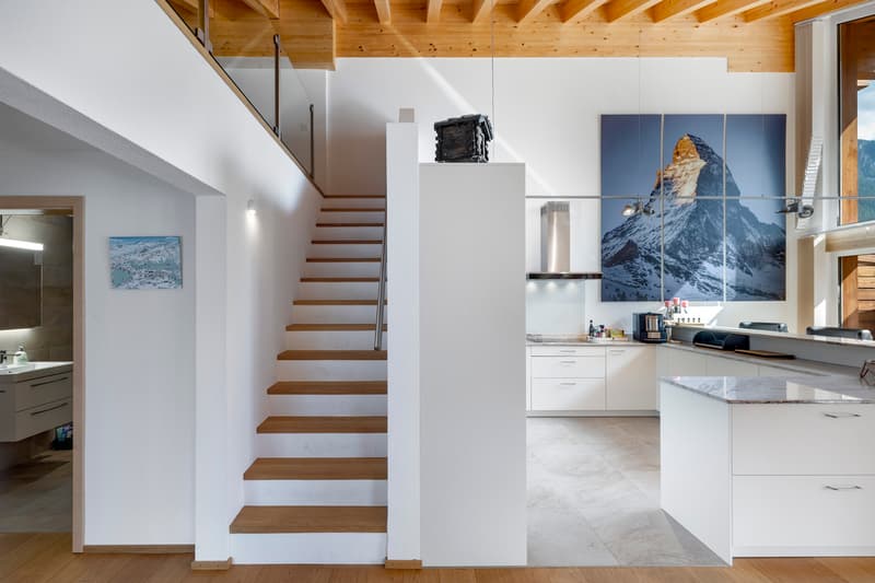 5.5 Zimmer Dachwohnung an grandioser Lage in Grächen (13)