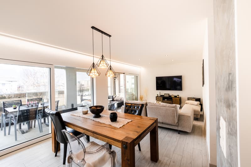 Magnificent 3½-room attic with large terrace/veranda in Aproz-Sion (2)
