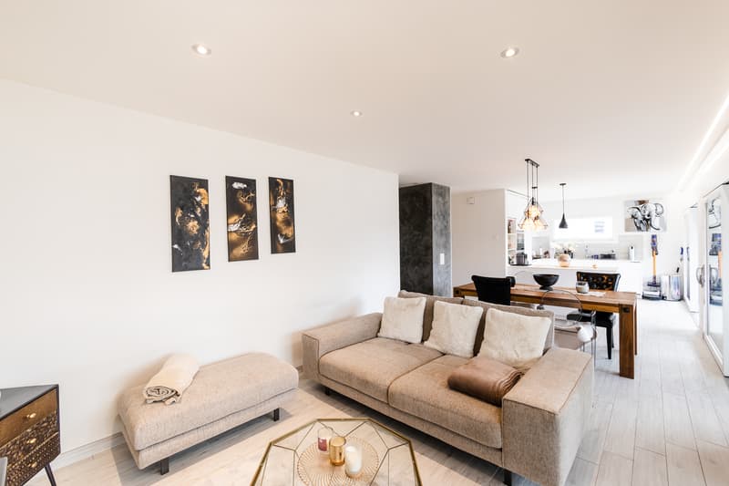 Magnificent 3½-room attic with large terrace/veranda in Aproz-Sion (3)