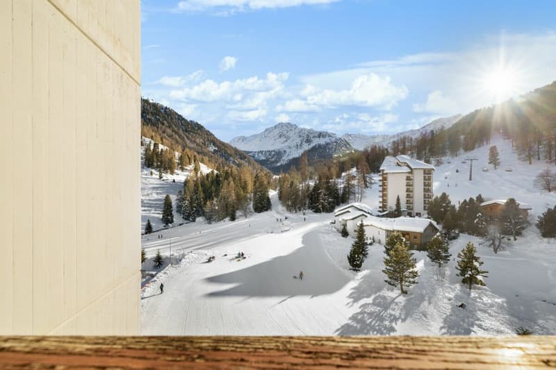 Ski-in Ski-out Apartment with 1.5 Rooms (10)